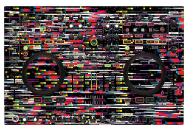 Denon DJ MC 6000 MK2 Skin Lost Signal